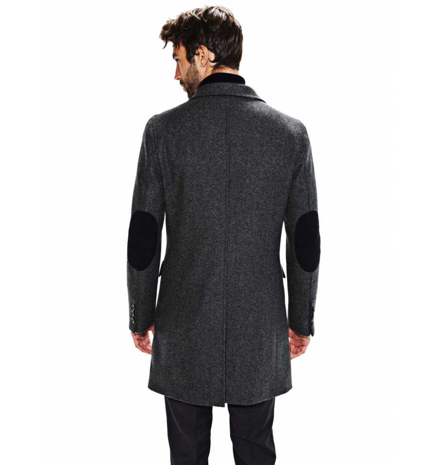 Images correspondant manteau 3 quart homme