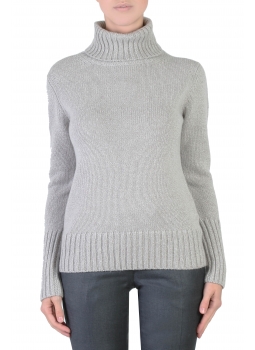 Pull Femme 100% Cachemire Brunello Cucinelli - Col Roulé Perles, Taille M, Neuf Avec étiquette