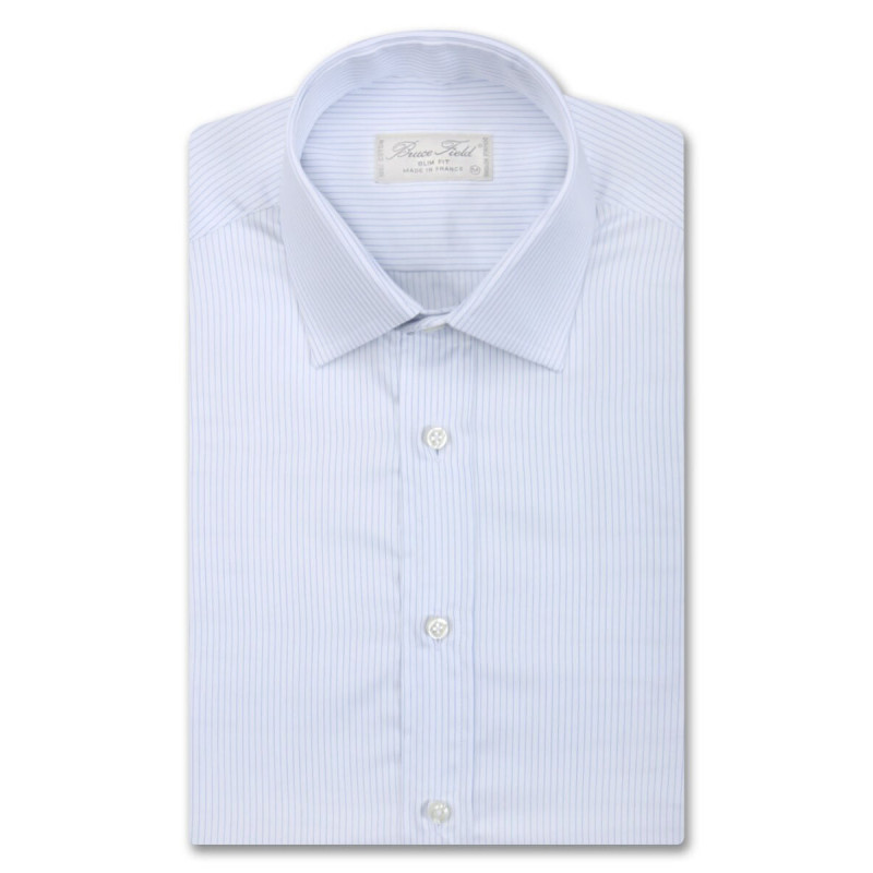 Chemise Classique Business Manches longues Bleu Bleu clair 38 39 40 41 42 43 Chemise Classique Business Manches longues Bleu Bleu clair 38 39 40 41 42 43