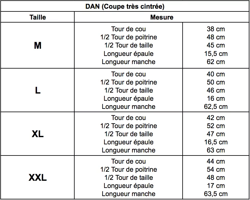 tour de poitrine 38